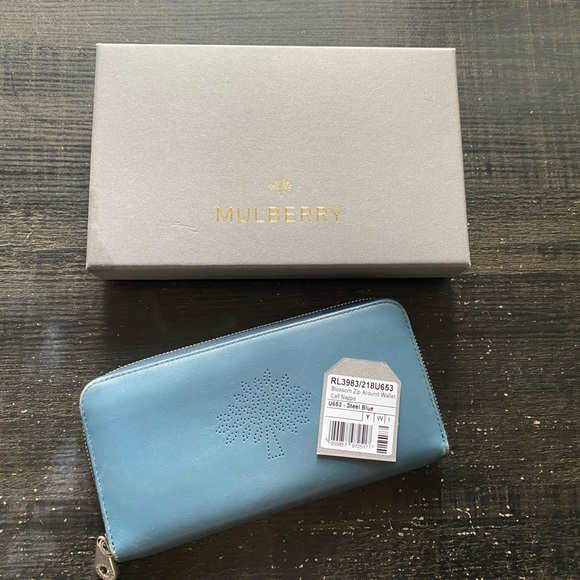 Mulberry Blossom Zip Around Wallet - Picture 3 of 4